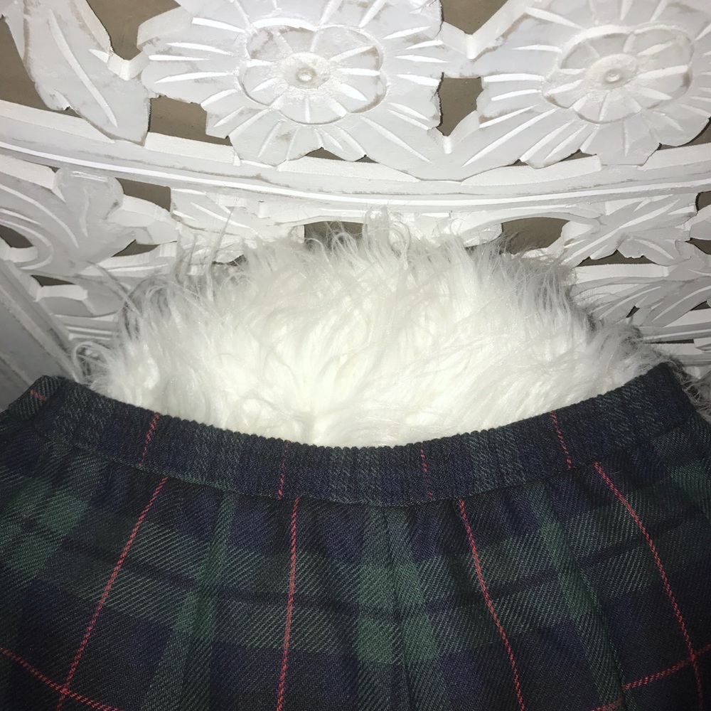 ⭐️SOLD⭐️ vintage high waist tartan plaid trousers - Picture 4 of 7